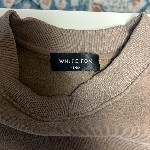 White Fox Brown “Made You Smile” Sweatshirt - Picture 3 of 5
